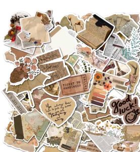 Aesthetic Brown Stickers