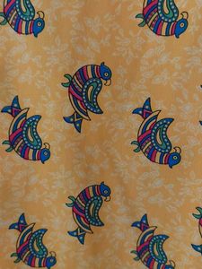 Cute Yellow Printed Top