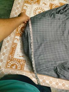 Gray Checkered Blazer