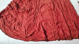 Long Skirt Brown Colour
