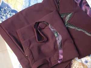 Marron Cordset