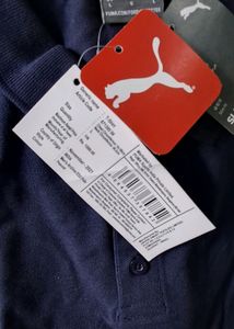 100% Original Men&#39;s Puma Collar Tshirt