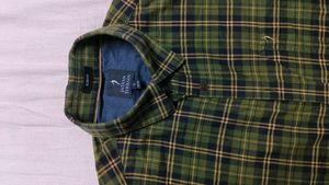 Indian Terrain New Olive Green Shirt