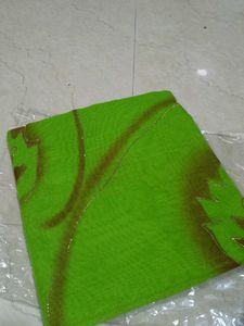 Green Printed Dupatta