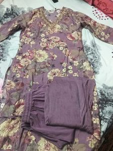 Floral Print Kurta Set