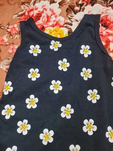 Daisy Print Mini Dress❤️❤️