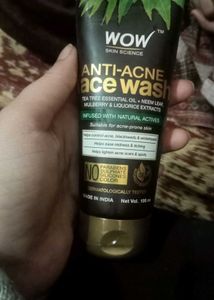 WOW Skin Science Anti-Acne Face Wash