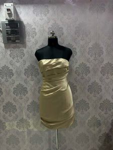 Stunning Gold Mini Dress