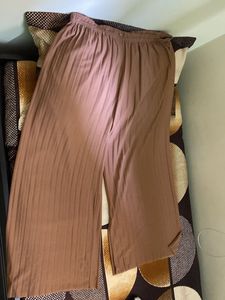 Brown Palazzo Pants