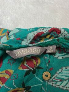 Floral Print Kurta
