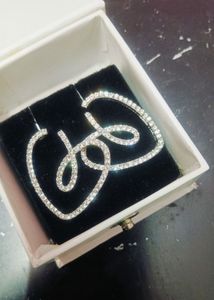Heart Crystal Earrings