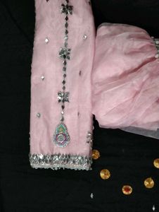 New Zari Work Garara Dress Full Gotta Patti Wor