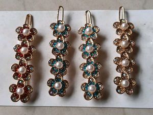 Flower Hair Clips - Set of 4