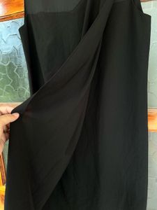Black Drape Dress