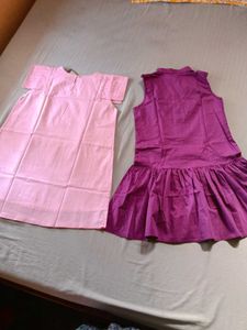 Girls' Korean Style Dress combo