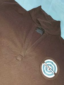 Brown Casual T-Shirt
