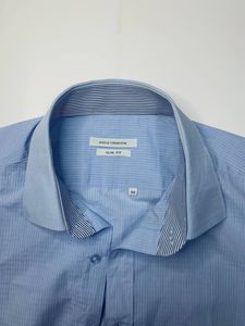 Vintage Paco Rabbane Blue Short Sleeve Shirt