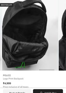 Police Backpack