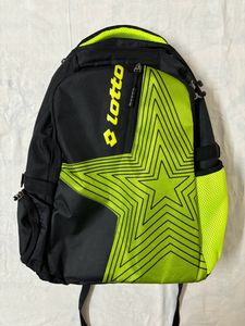 🆕Lotto Black Laptop Backpack