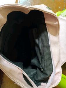 Pink Quilted Backpack Very good condition