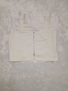 Elegant White Sleeveless Top