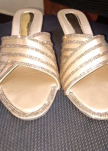 Ethnic Glitery Heels