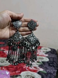 Long Ghungroo Earrings