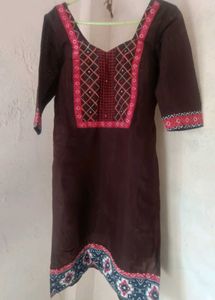 Ethnic Brown Kurta