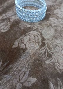 Set of 4 Silver Bangles