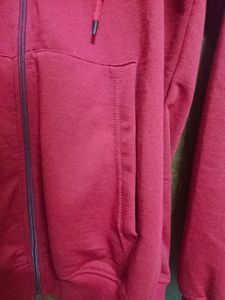 PRICE DROP!!! Maroon Unisex Fleece Jacket!