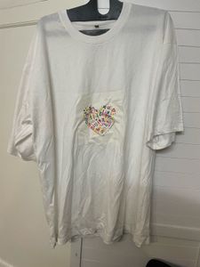 Minimalists White Graphic T-Shirt