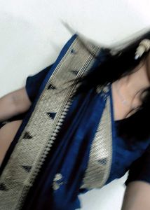 Saree +Stiched Blouse+Peticot