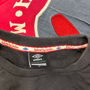 Umbro Striped Sleeve Sweatshirt