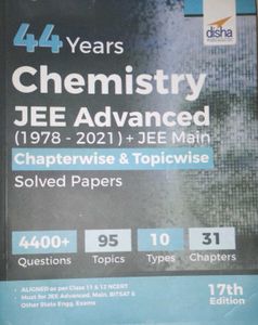 jee Advanced Chemistry pyq Book