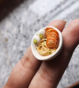 Food Clay Noodle Bowl