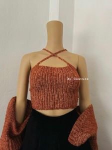 Crochet Cardigan Set