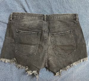 H&amp;M Denim Casual Shorts - Charcoal