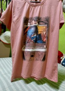 Peach Shirt For Girls n Women..