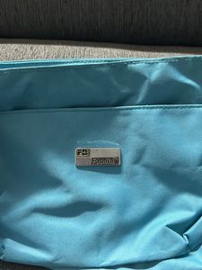 2 Combo Purses- New Sky Blue Sling+ Peach Clutch