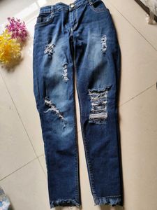 Torned Ladies Jeans 💙🤍