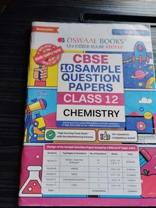 CBSE Class 12 Chemistry Sample Papers