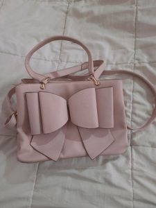 Pink Leather Bag