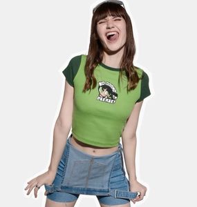 Powerpuff baby tee🐻💚
