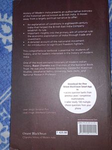 Modern History of India – Bipin Chandra