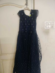 Elegant Navy Blue Dress &#34;L &#34;Size