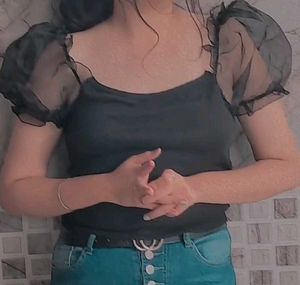 Korean Style Crop Top