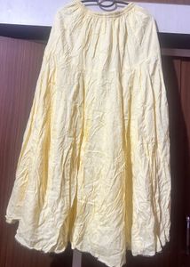 Yellow Ethnic Skirt