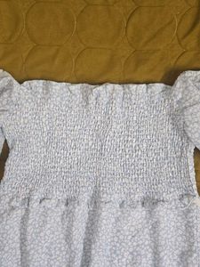 Floral Off-Shoulder Dress size L