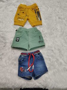Boys Shorts For 3-9 Months ..