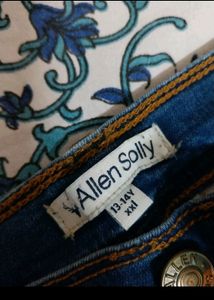 Allen Solly Blue Jeans Age 13-14 XXL